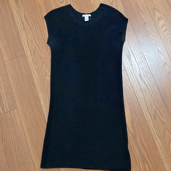 H&M women’s sleeveless black viscose blend sweater dress size XS - Picture 10 of 10